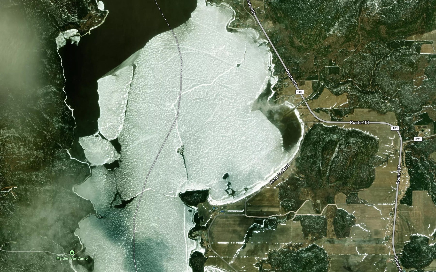 Satellite map of the Baie l'Africain