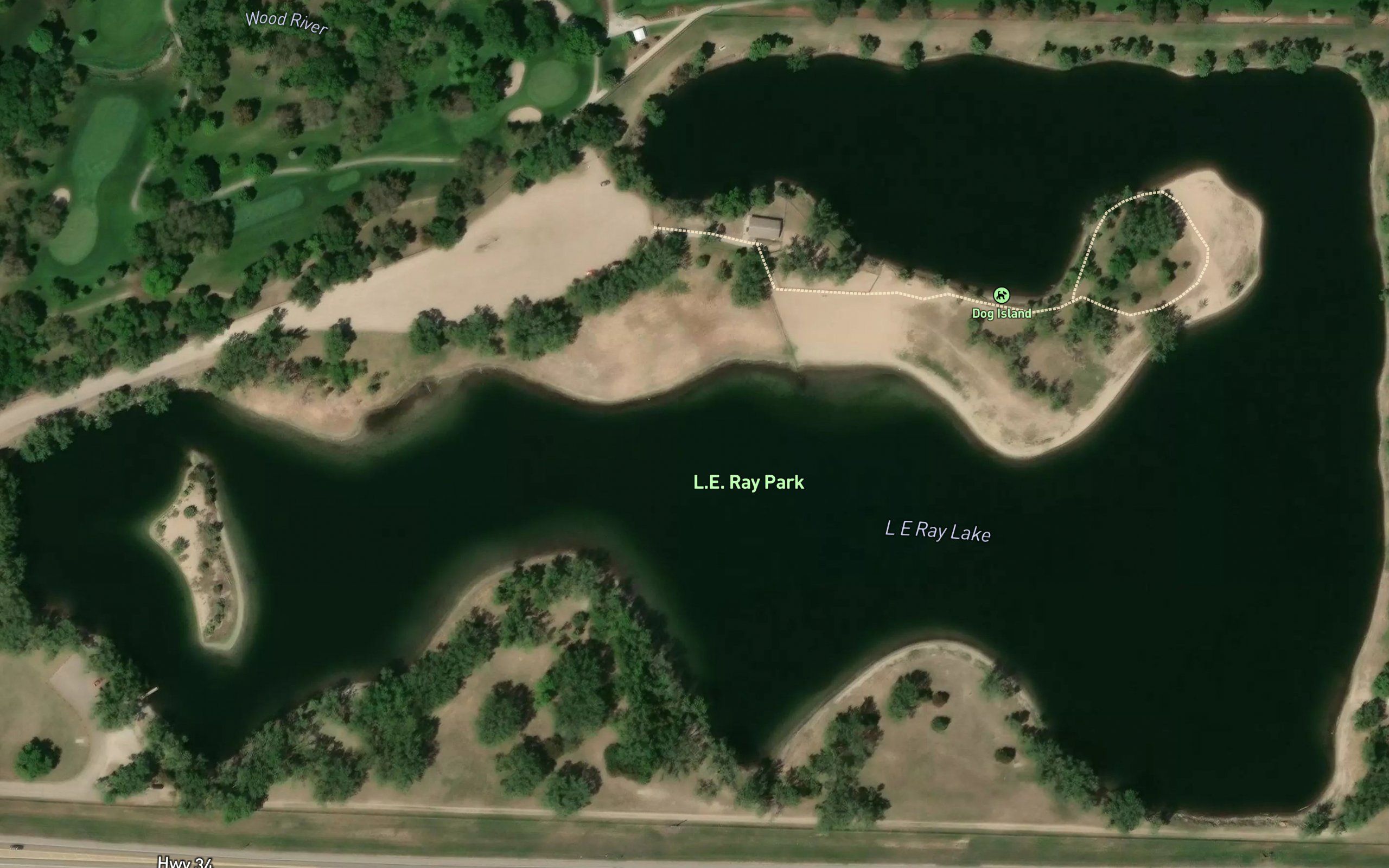 L E Ray Lake