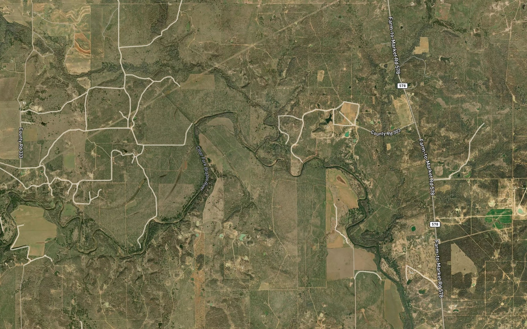 Satellite map of the Bloomfield Branch