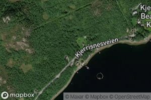 Satellite map of the Dalelva