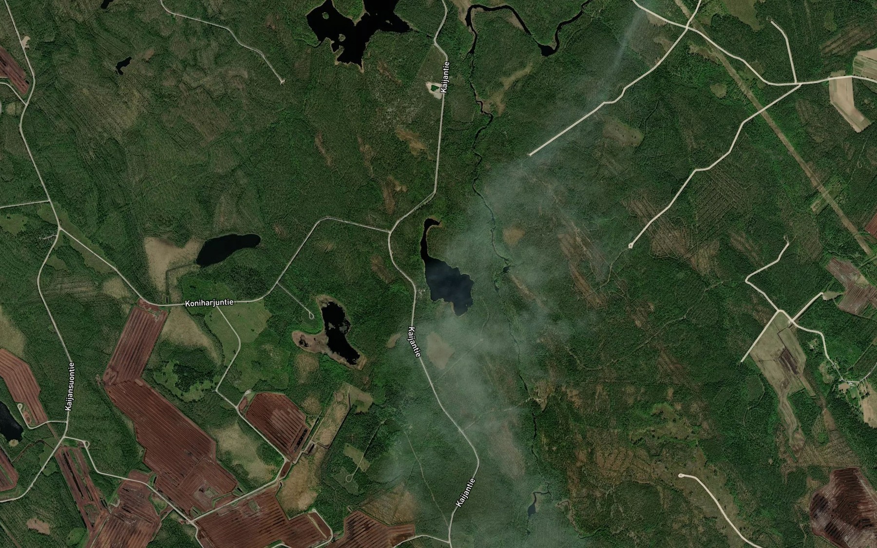 Satellite map of the Ala-Kaijanlampi