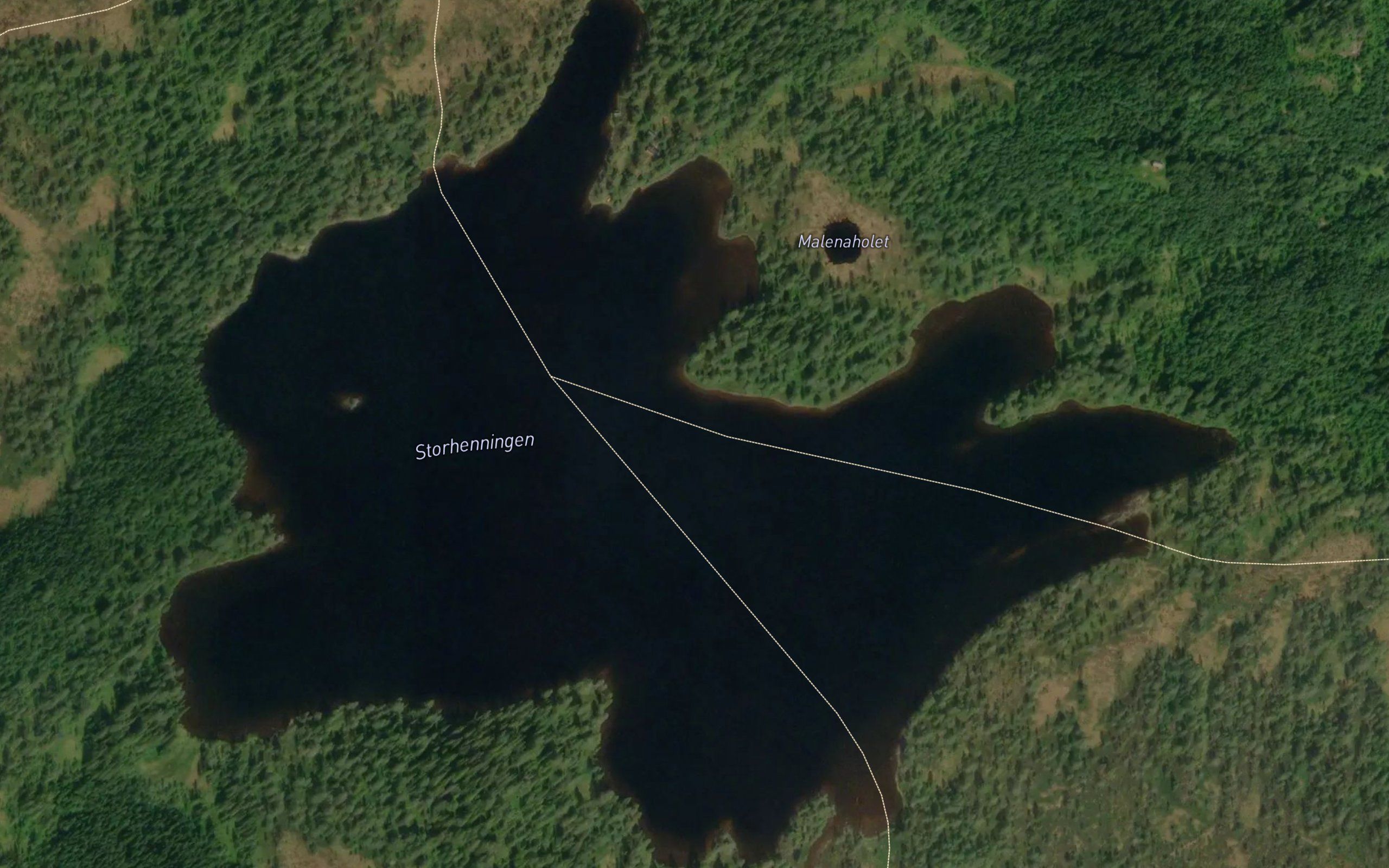 Henningsvatnet,store