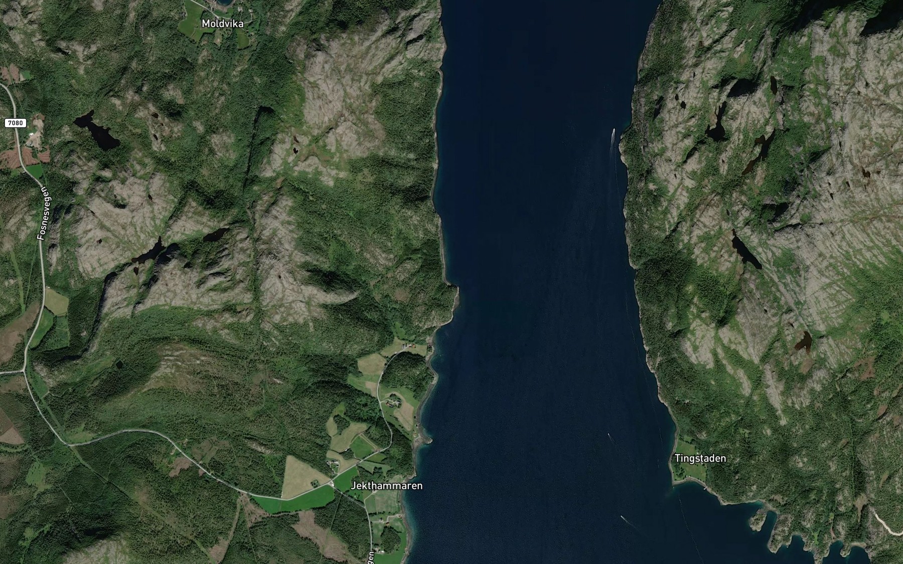 Satellite map of the Lakshammarvika