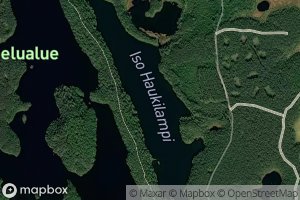 Satellite map of the Iso Haukilampi