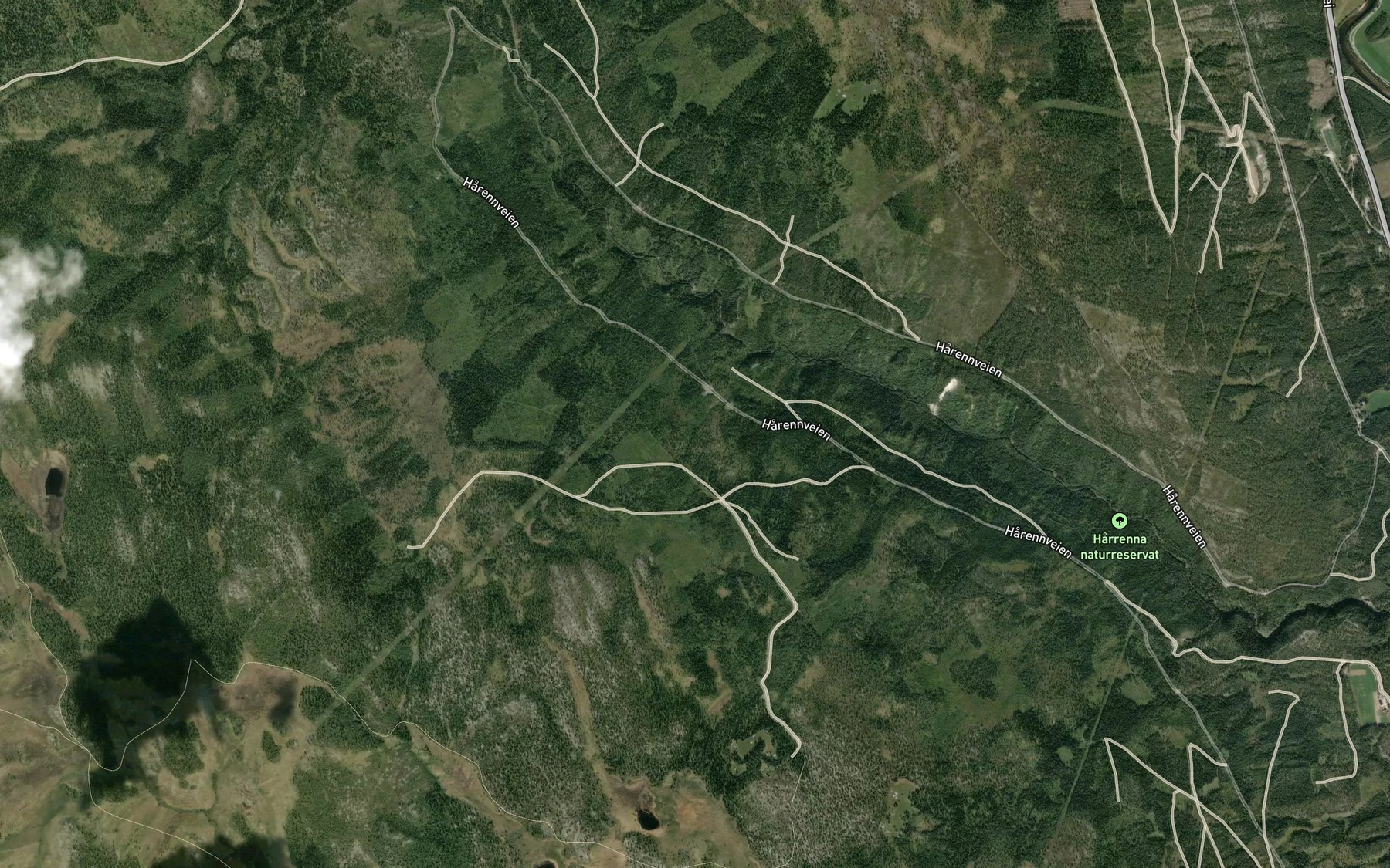 Satellite map of the Treerbekken