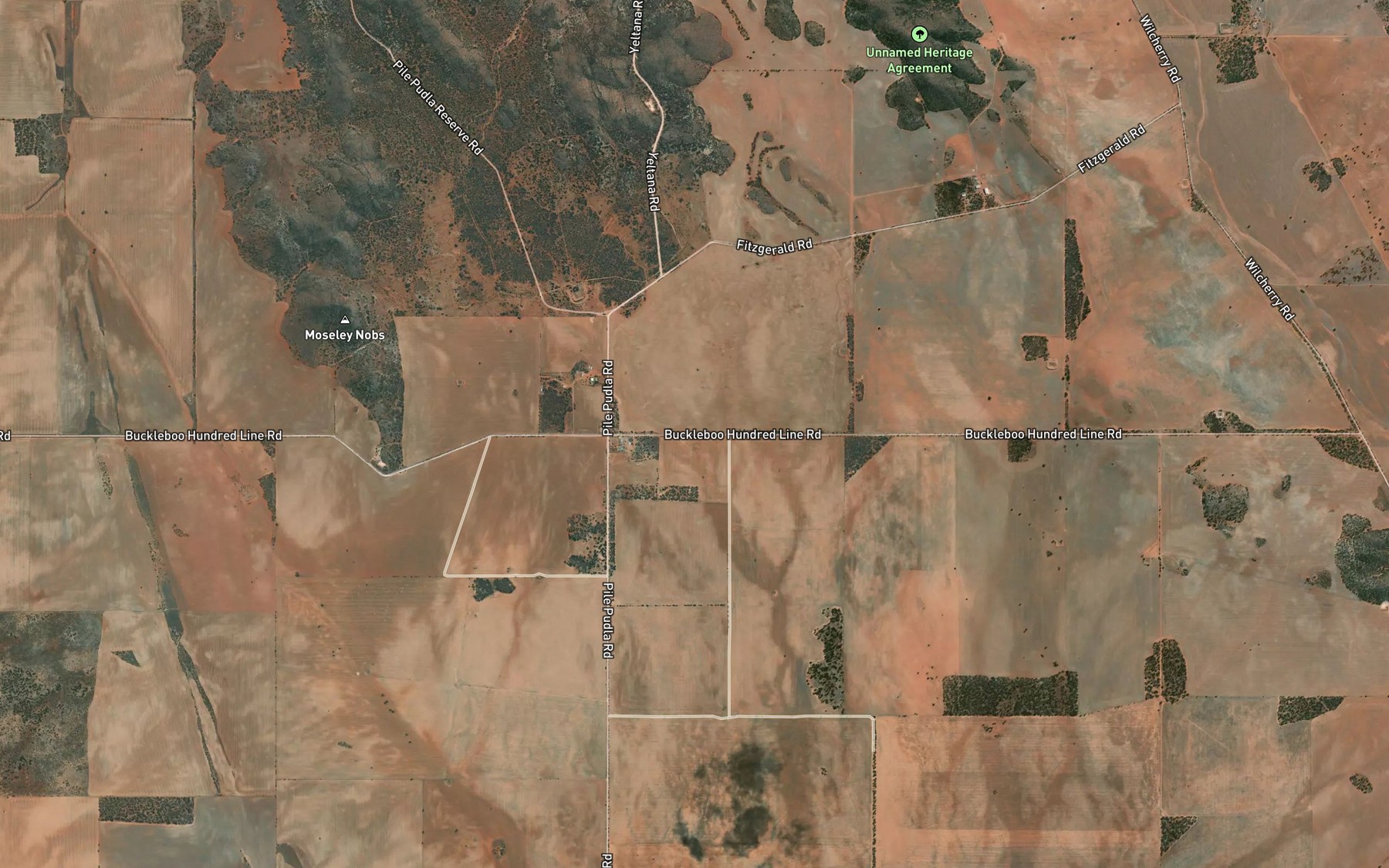 Satellite map of the Pilepudla Reservoir