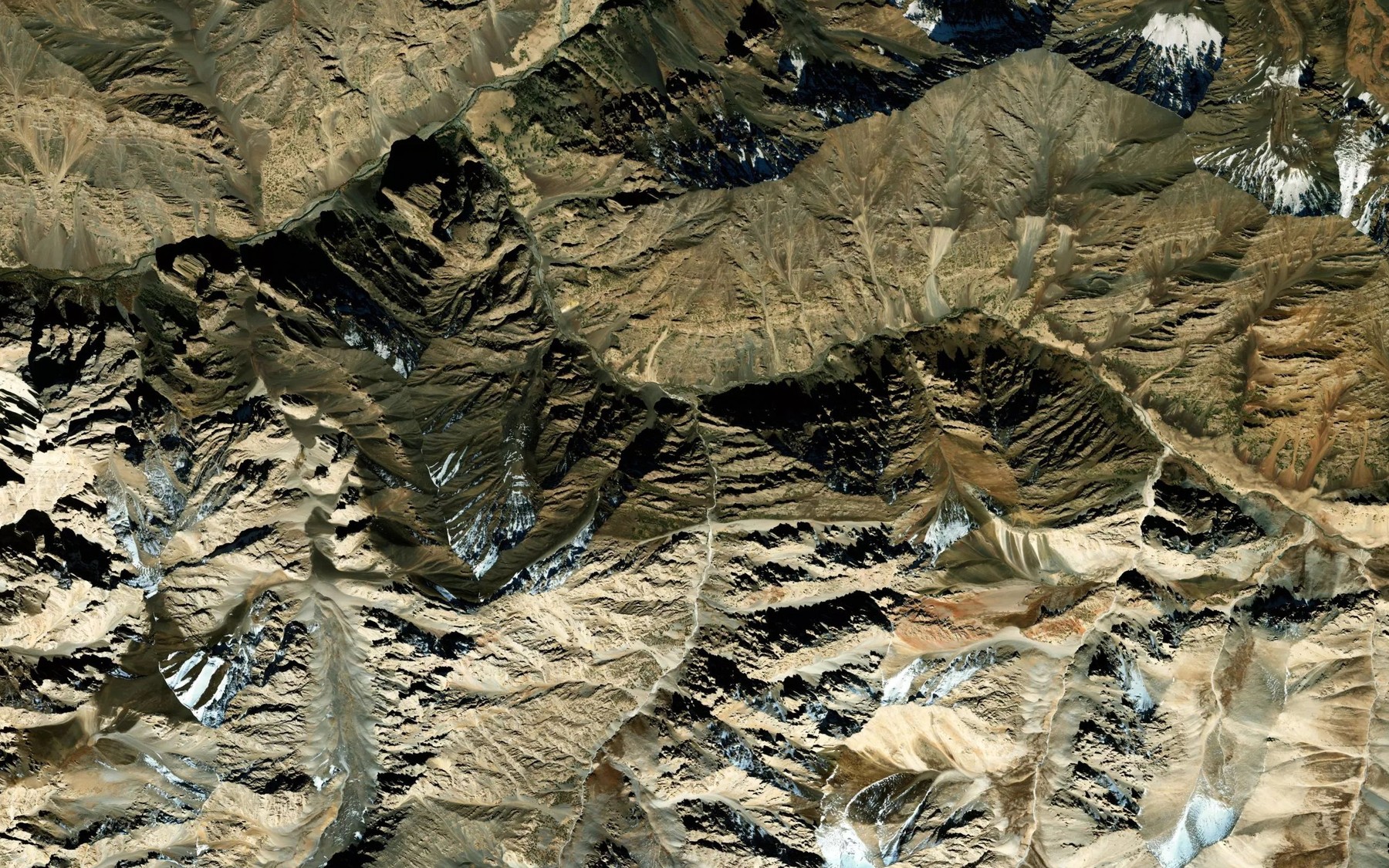 Satellite map of the Kauk