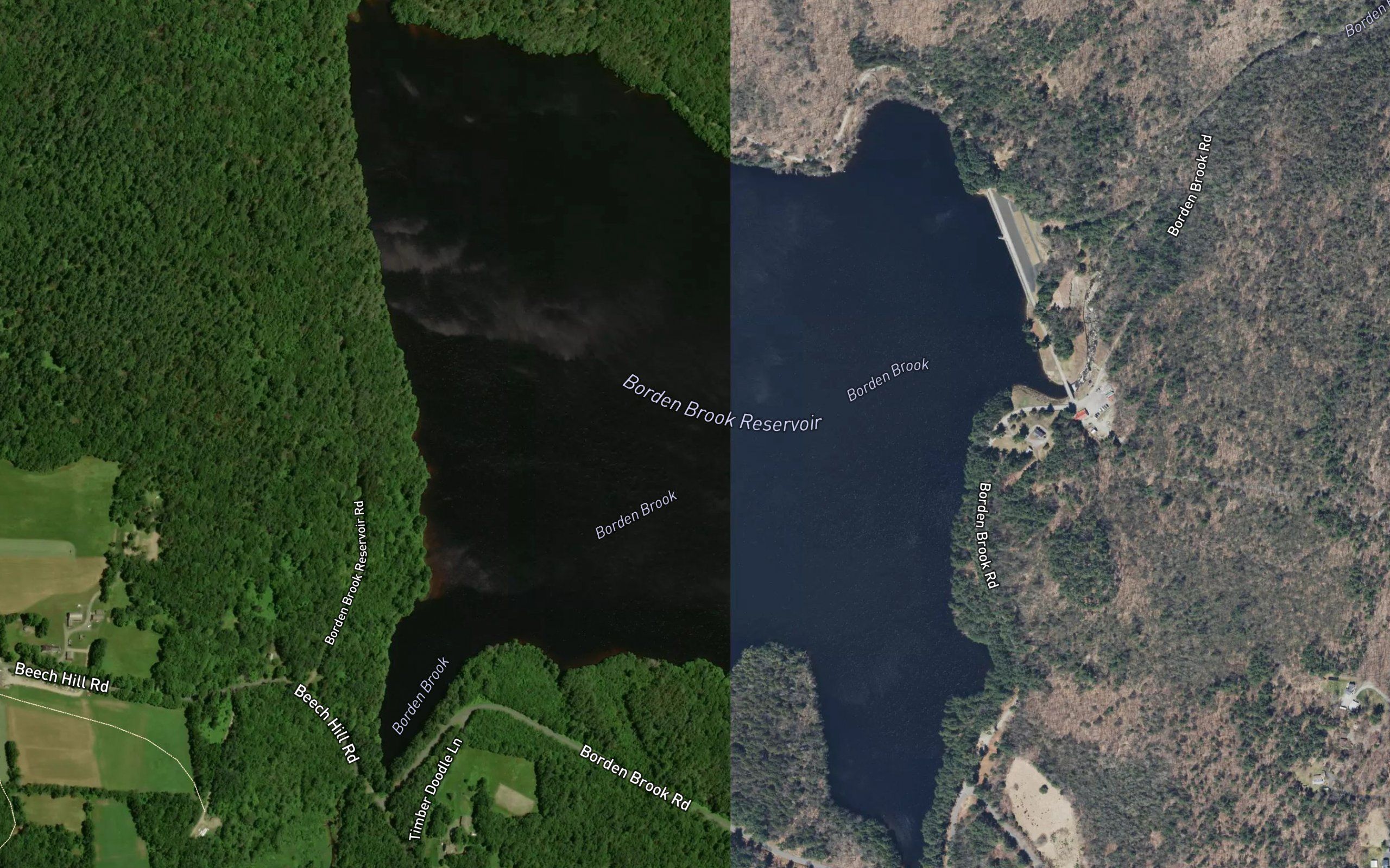 Borden Brook Reservoir