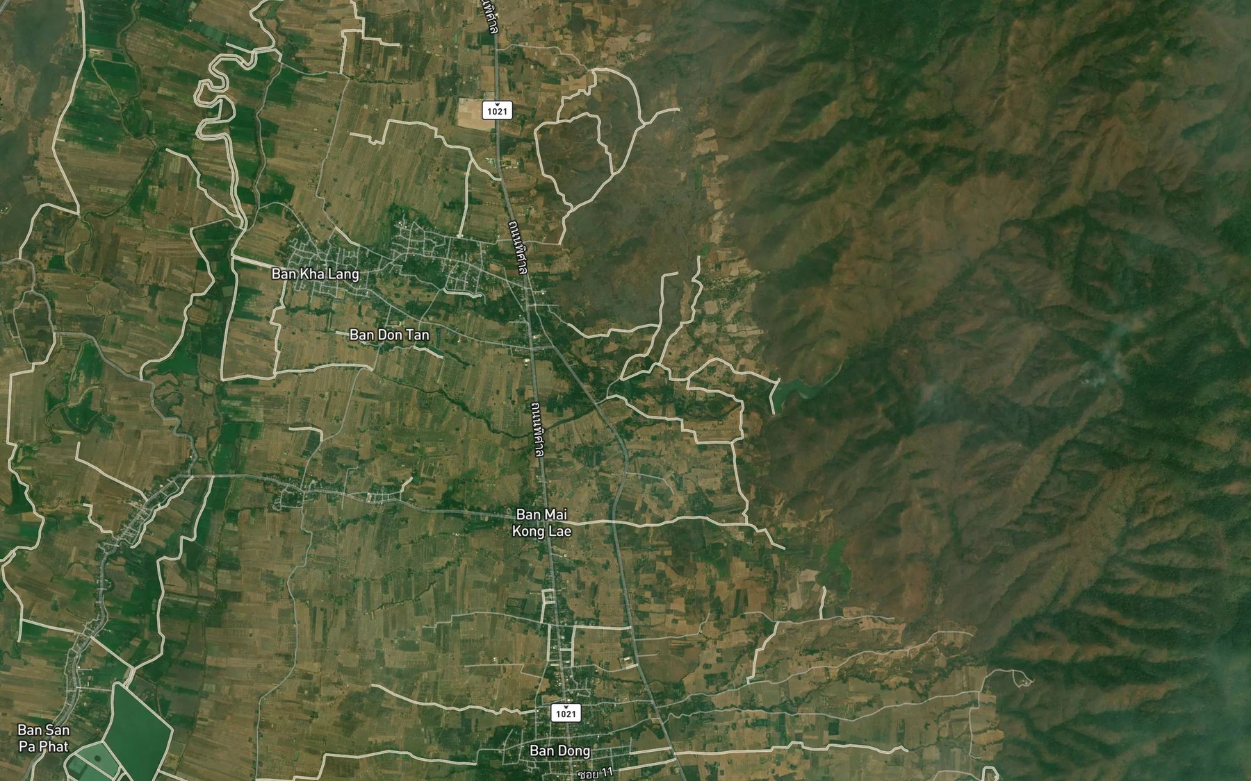 Satellite map of the Ang Kep Nam Huai Pa Sang