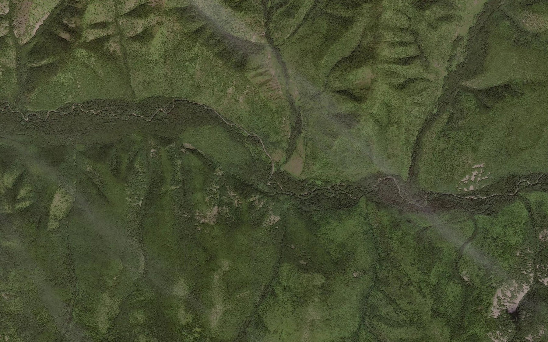 Satellite map of the Mandzhuasa