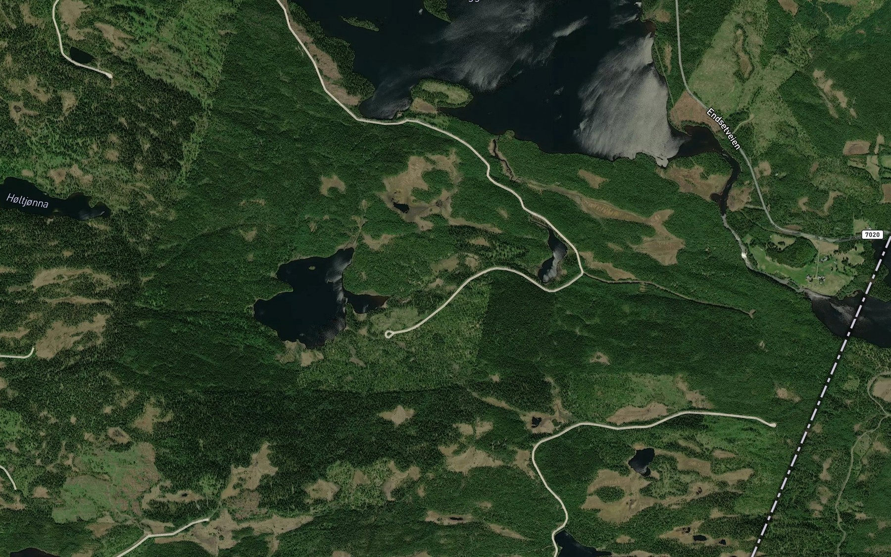 Satellite map of the Bjortjonnbekken