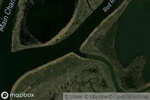 Satellite map of the Maria Creek