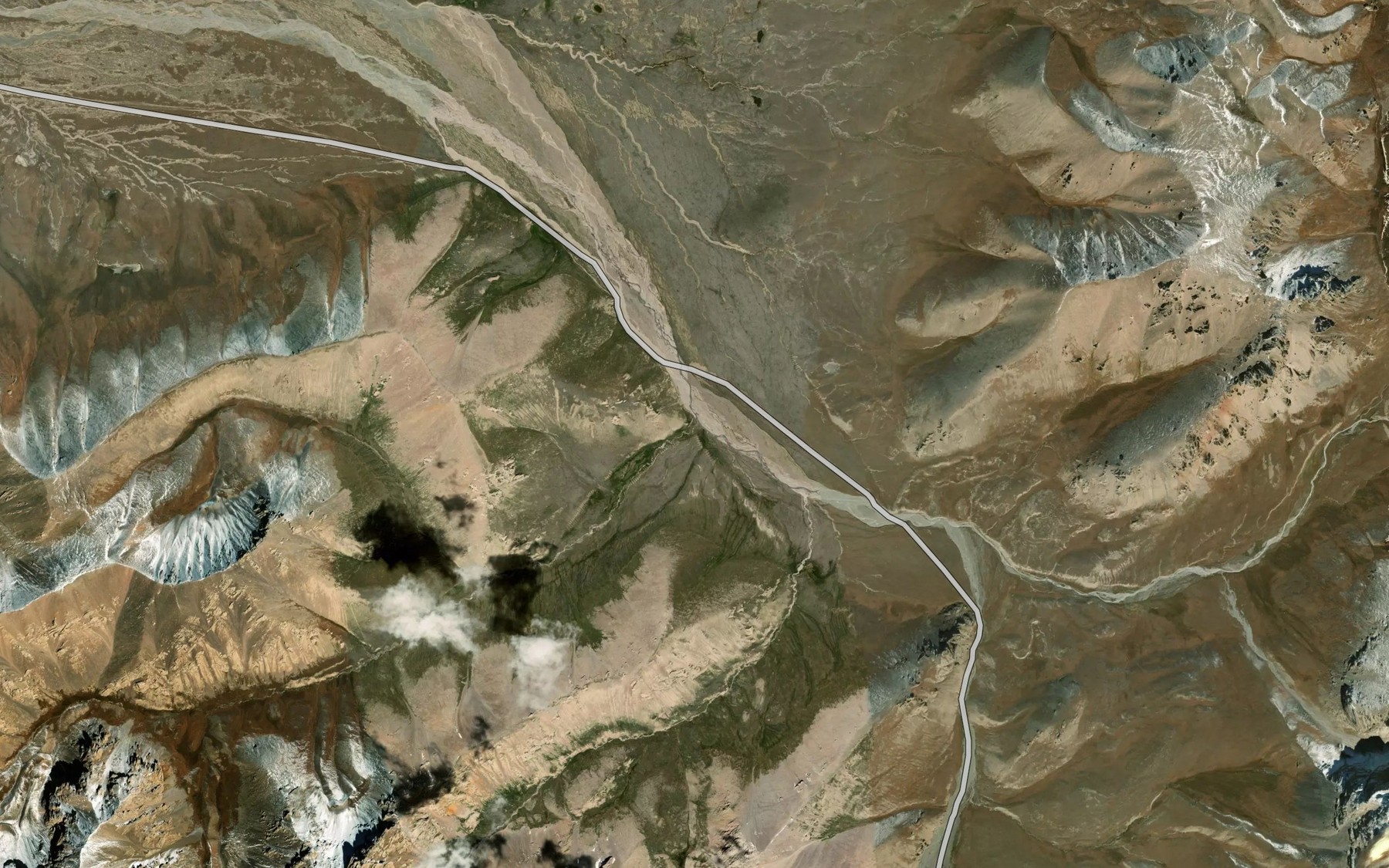 Satellite map of the Kentor