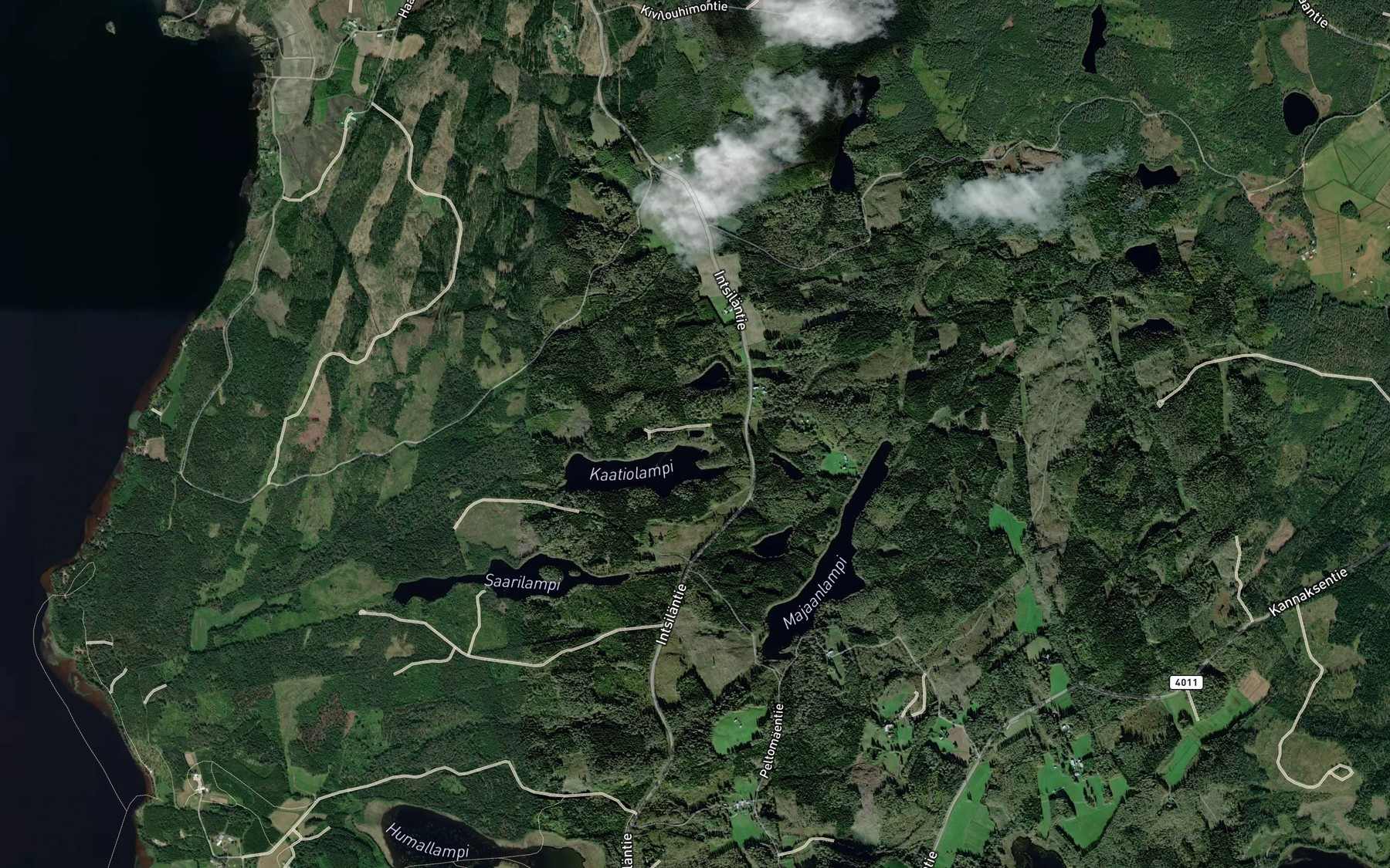 Satellite map of the Pieni-Kaatio