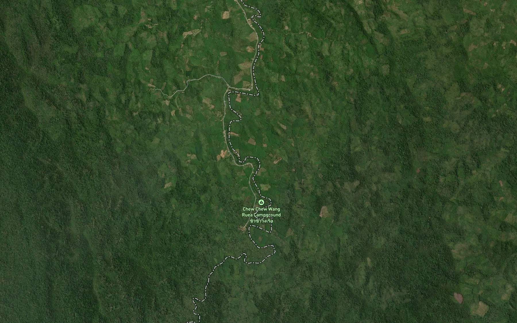 Satellite map of the Khlong Ba Den