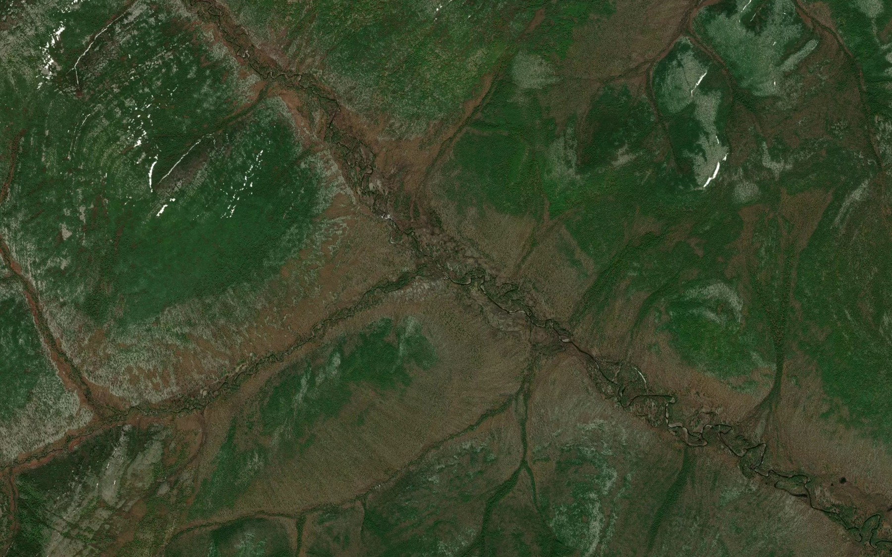 Satellite map of the Travkin