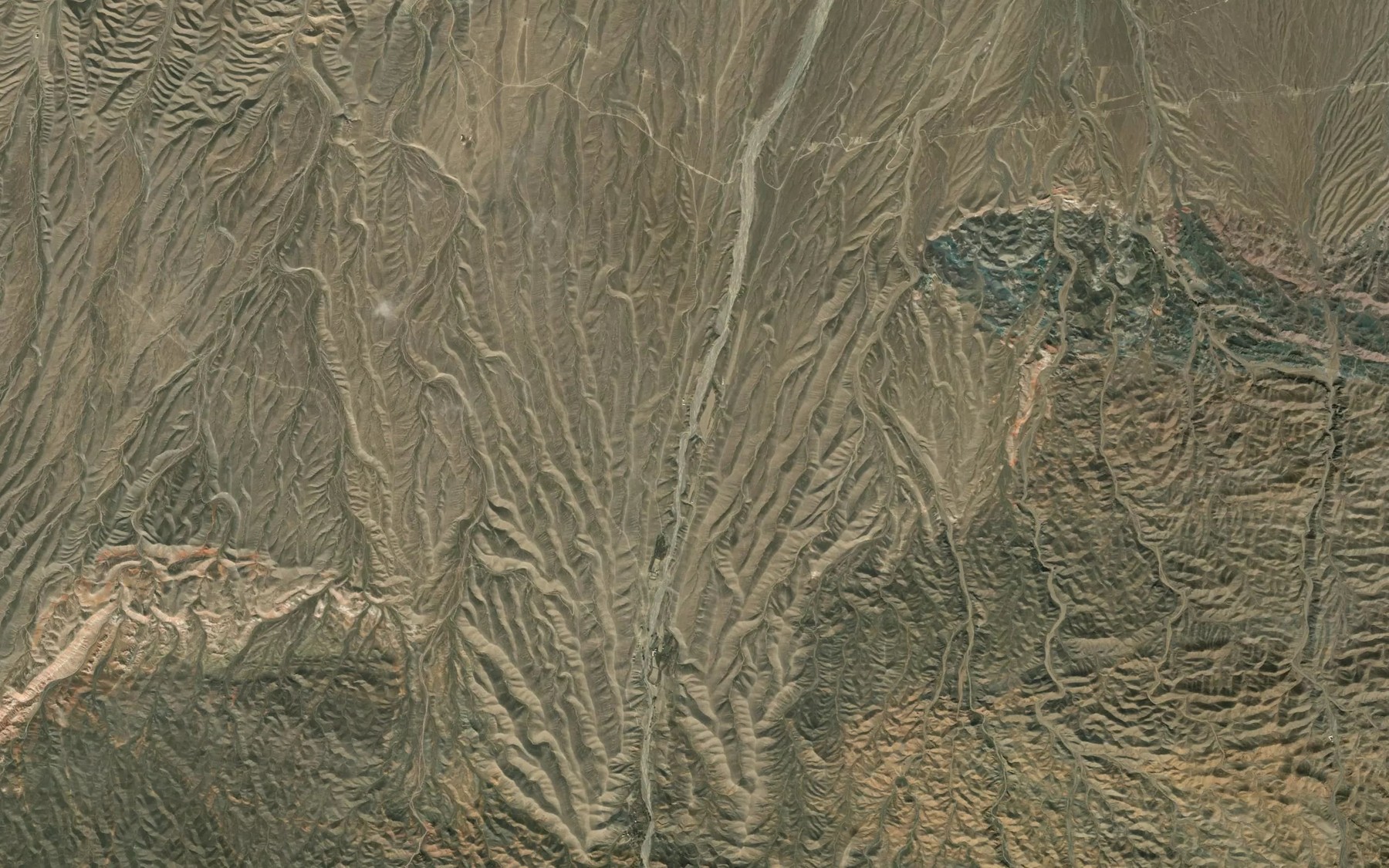 Satellite map of the Sarykamysh