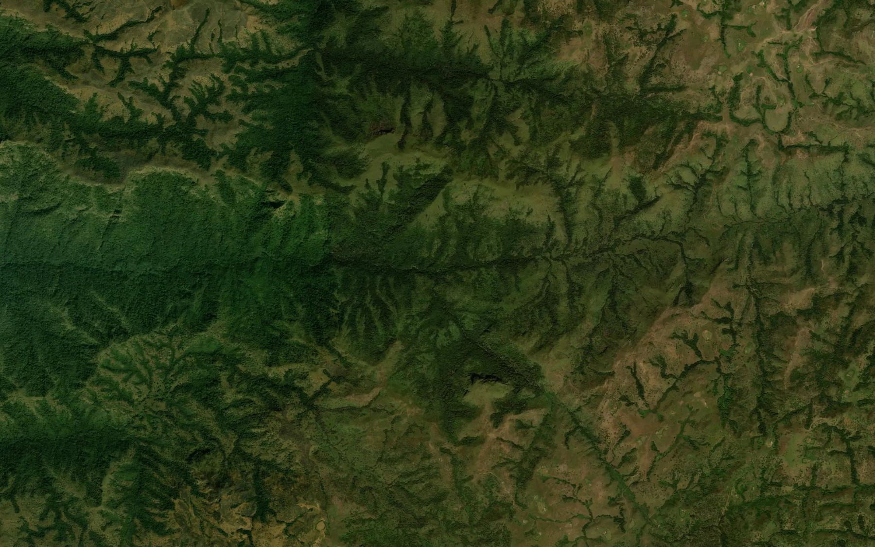 Satellite map of the Shirigu