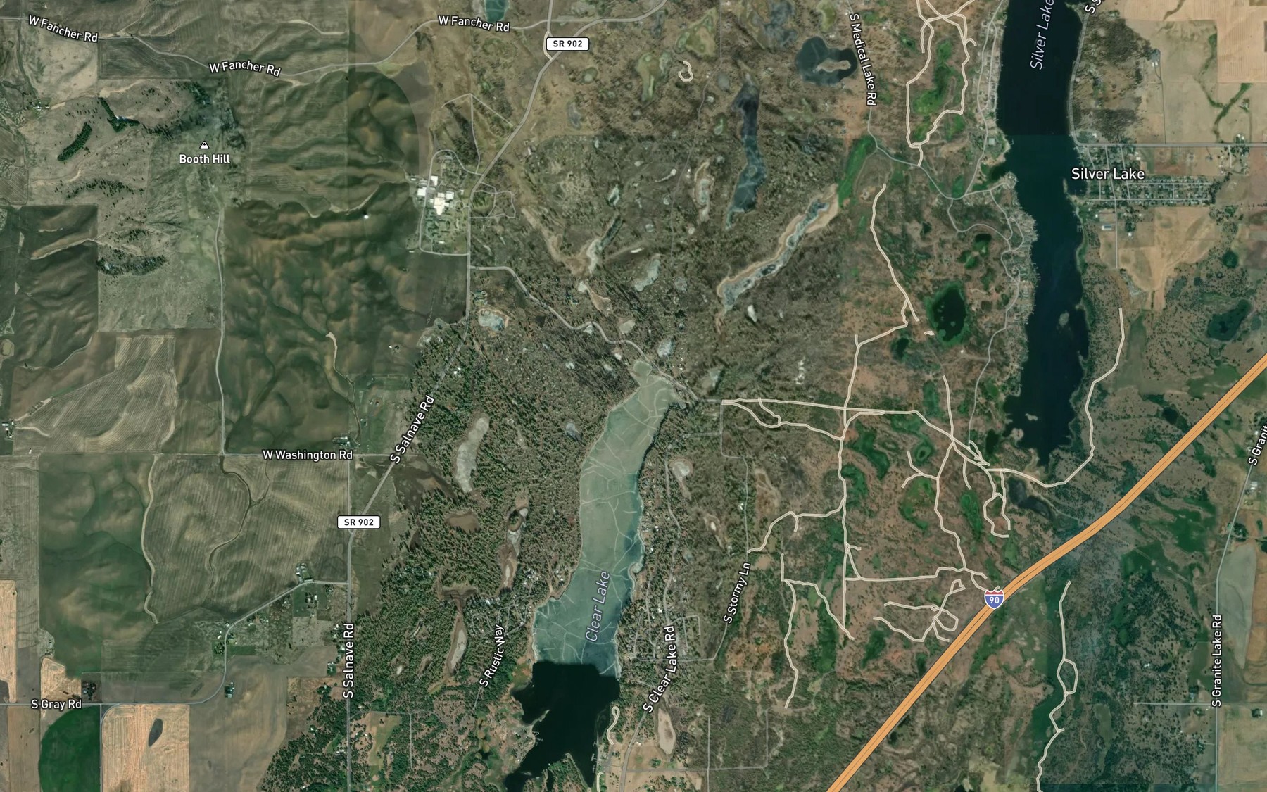 Satellite map of the Spot 2