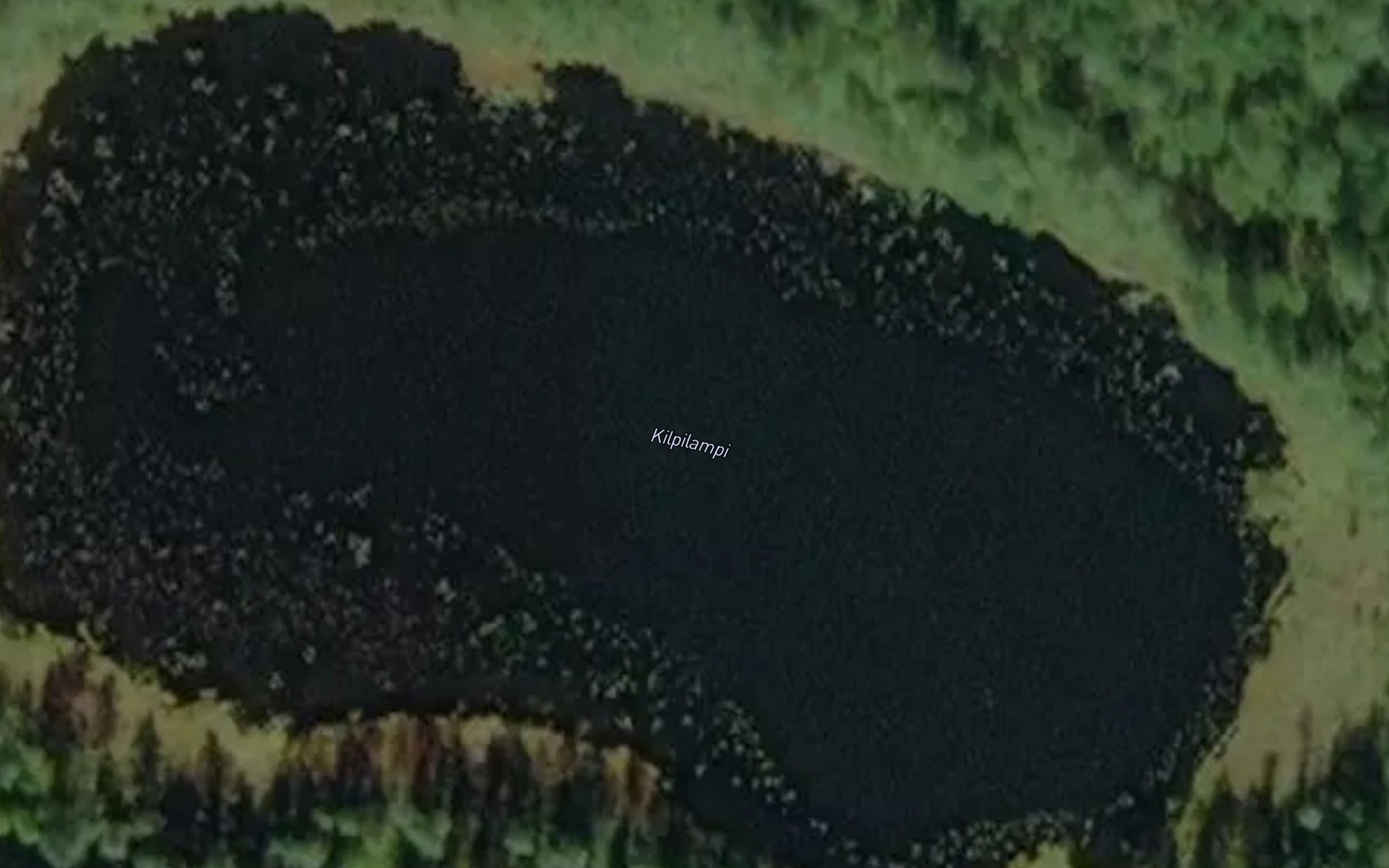 Satellite map of the Kilpilampi