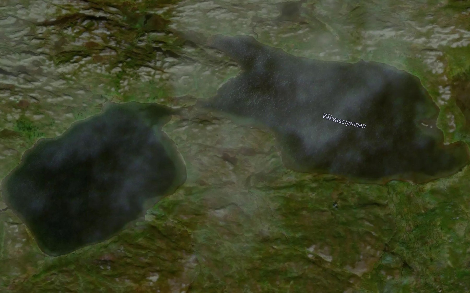 Satellite map of the Vagvasstjornan