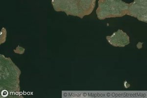 Satellite map of the Christmas Lake