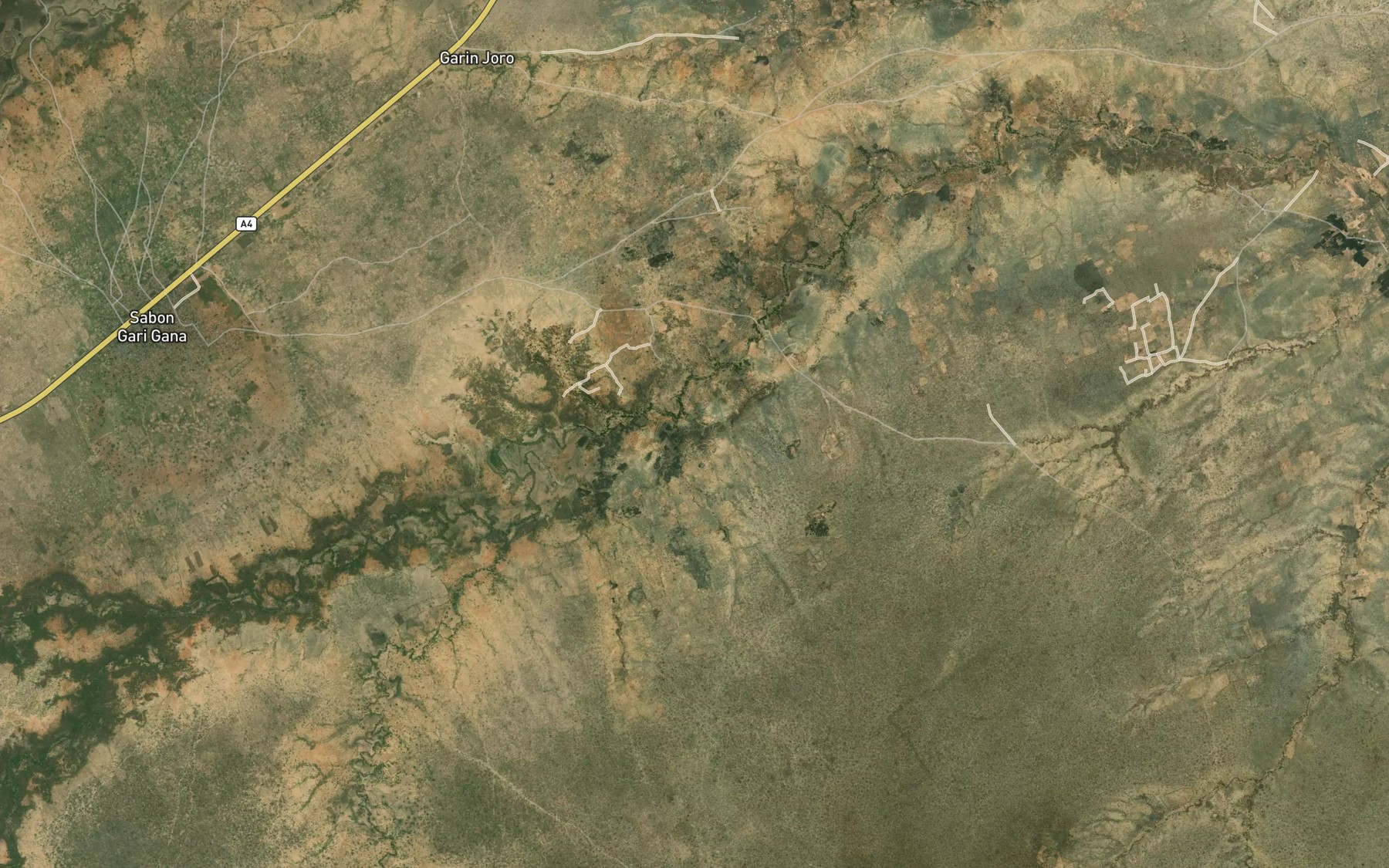 Satellite map of the Kogin Kajola
