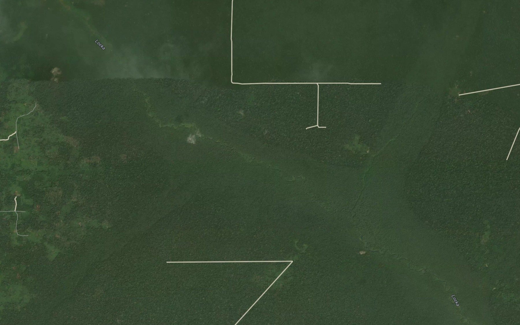 Satellite map of the Dude