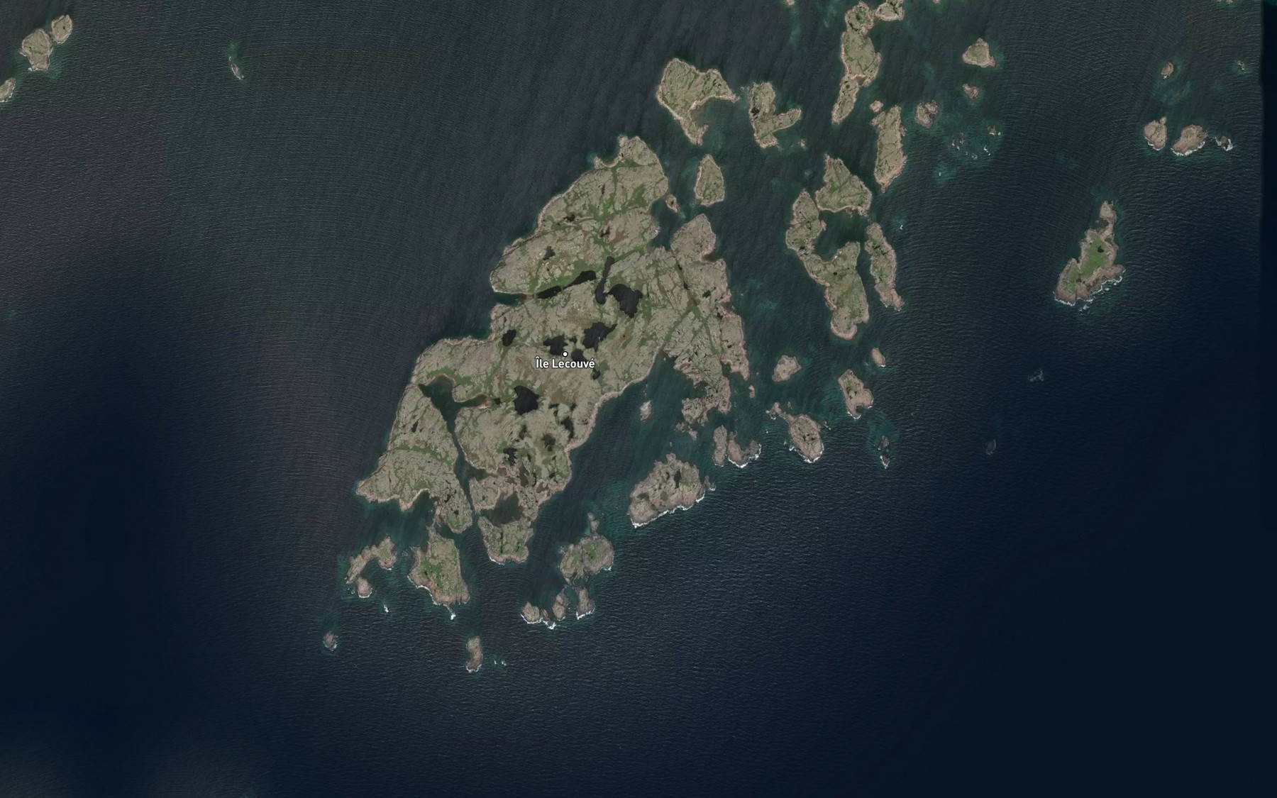 Satellite map of the Anse Factory