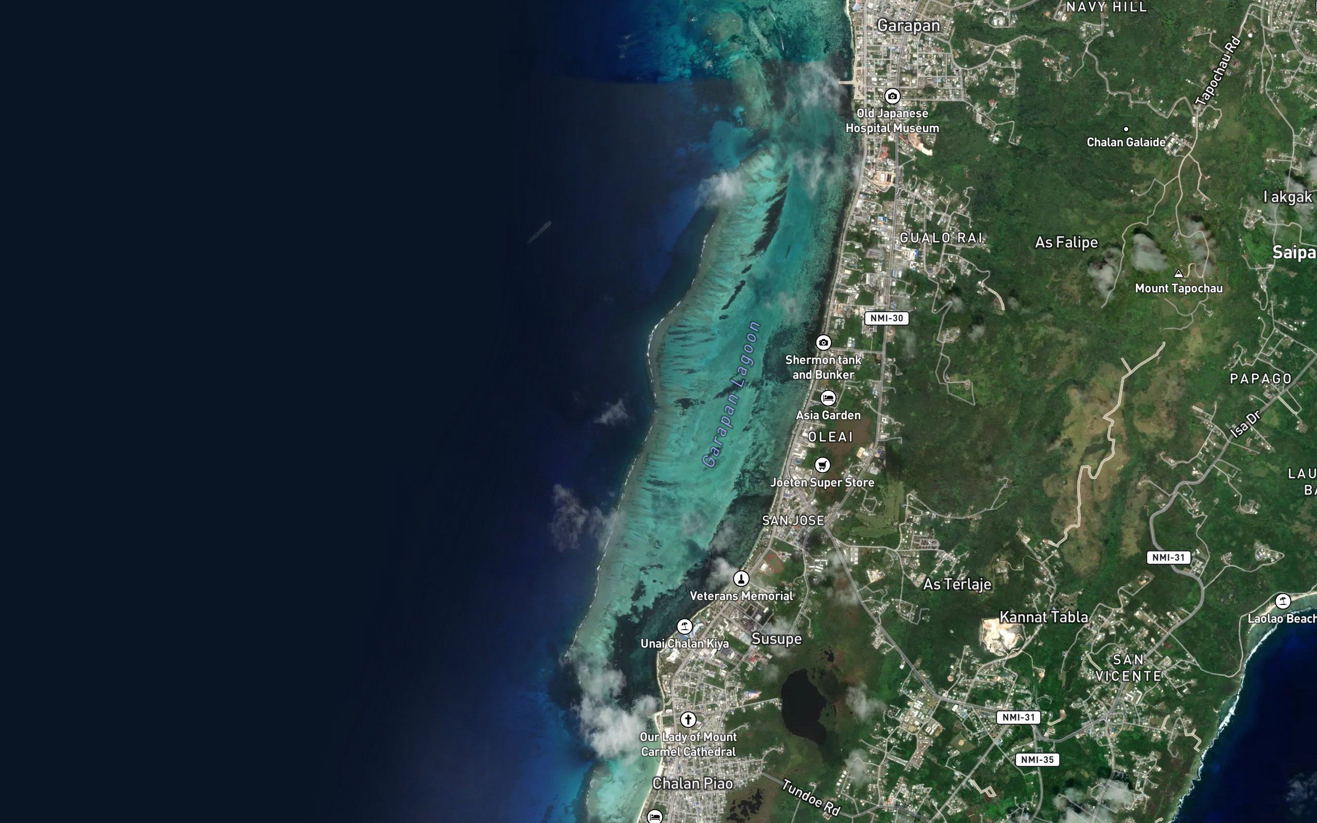 West Coast Barrier Reef Awash