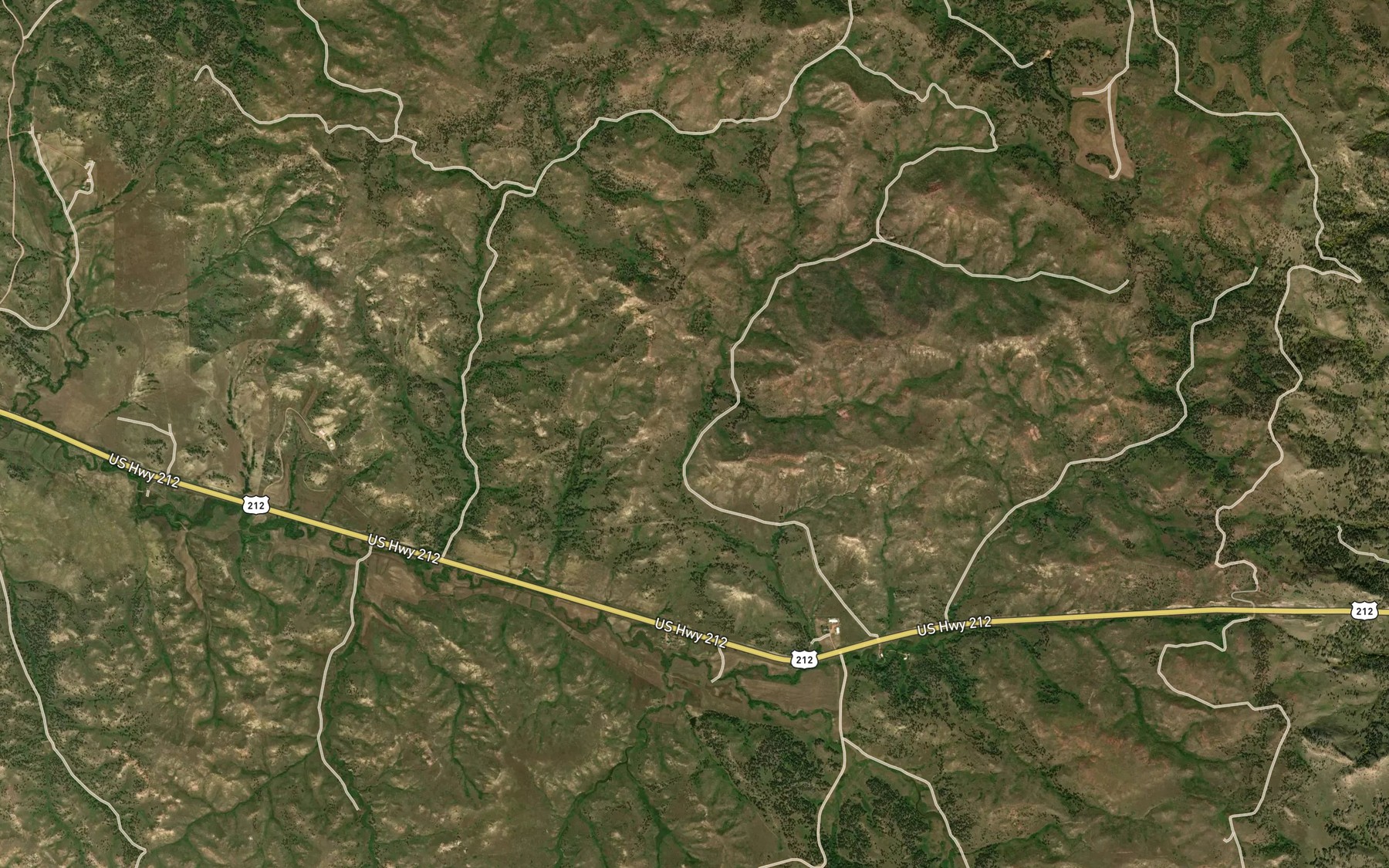 Satellite map of the Spring Number Two