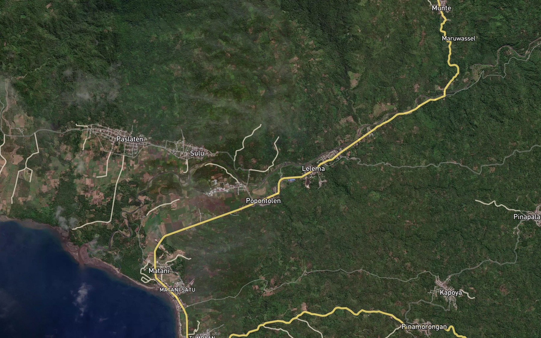 Satellite map of the Royongan Longsot