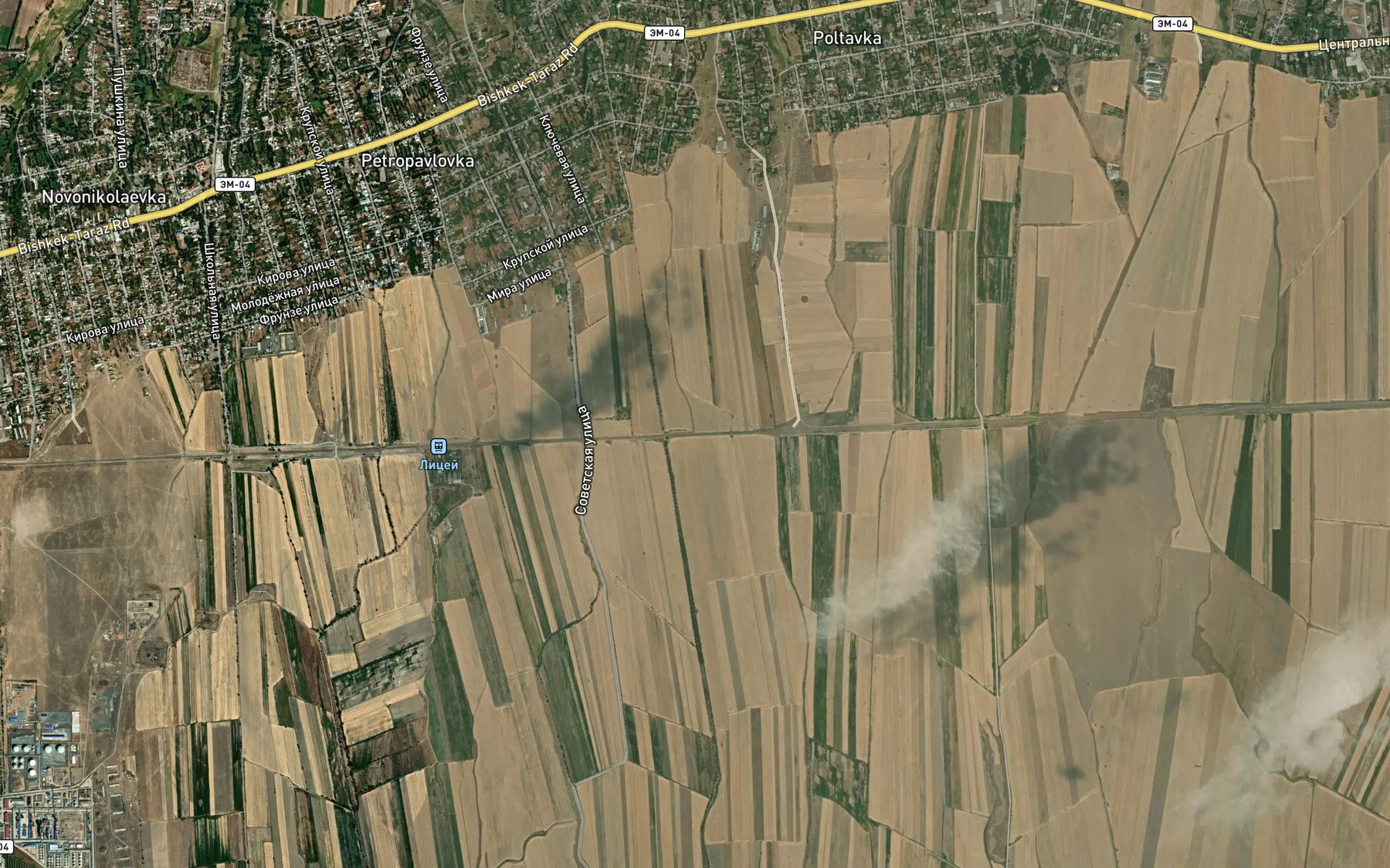 Satellite map of the Aryk Kayyrma