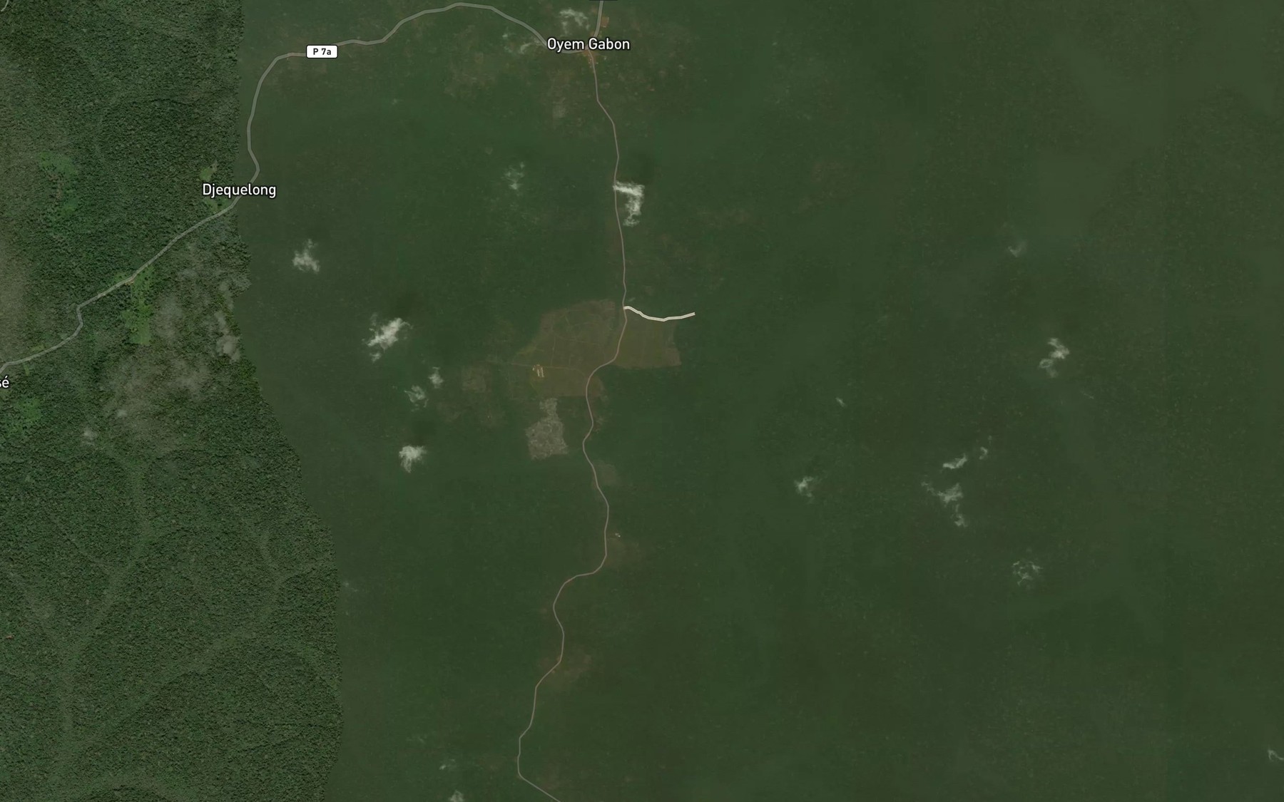 Satellite map of the Mwamgoumheu