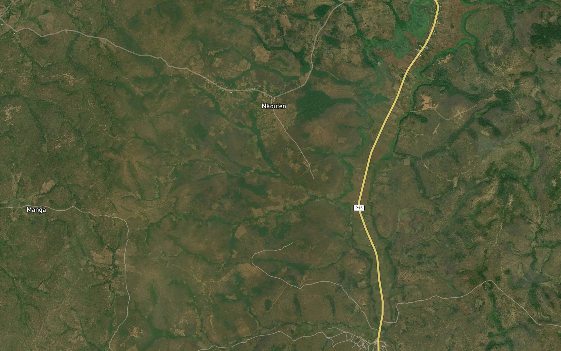 Satellite map of the Gogom