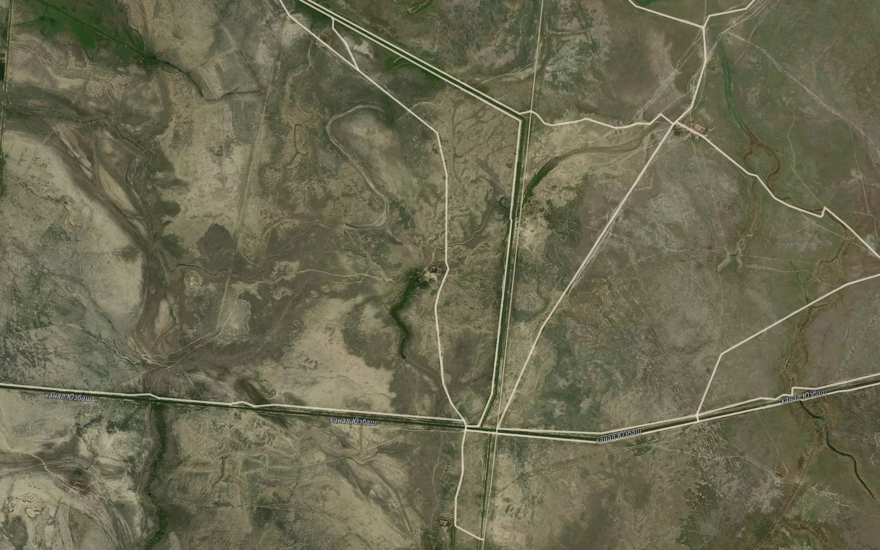 Satellite map of the Kanal Tarsaka