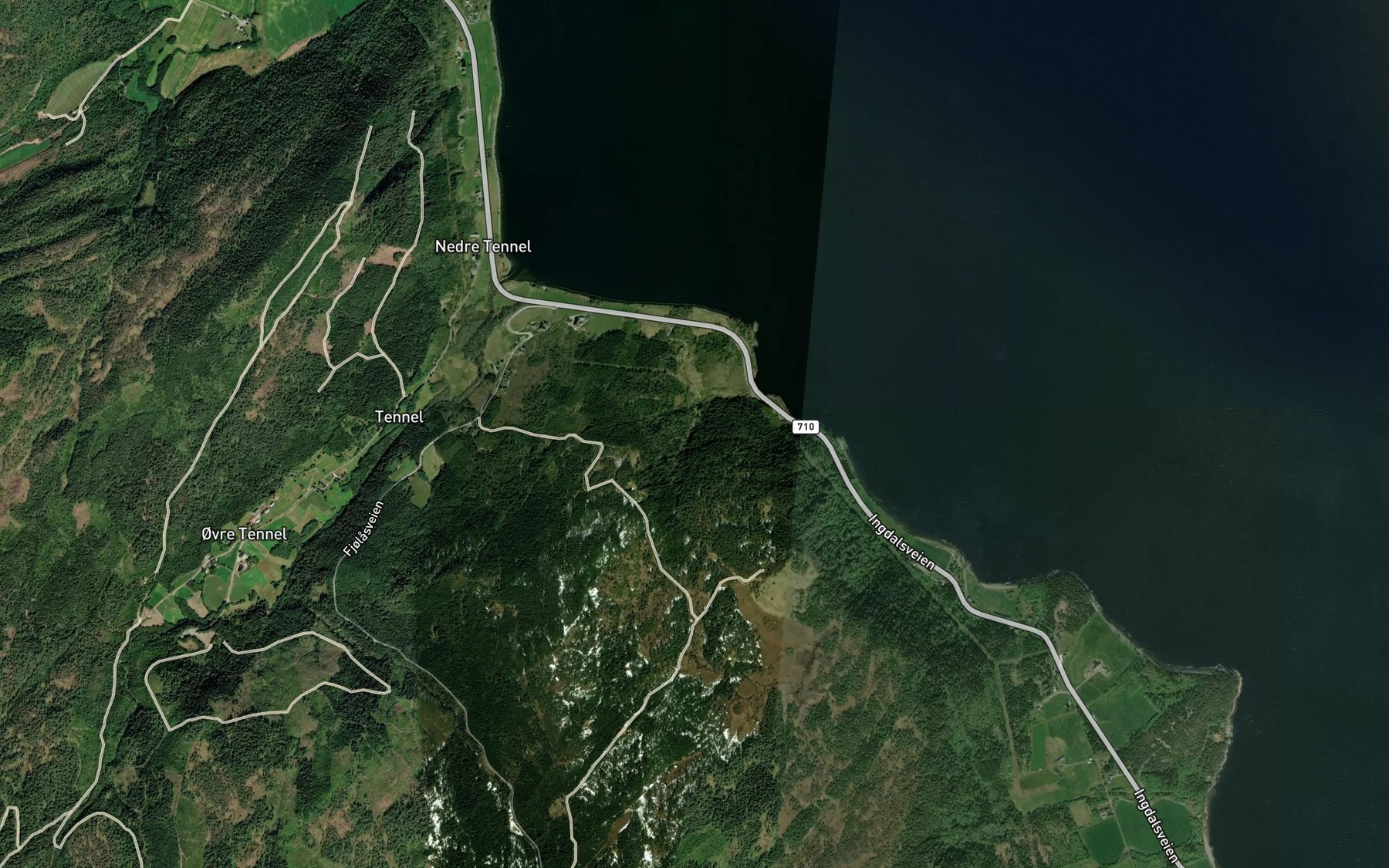 Satellite map of the Salatbekken