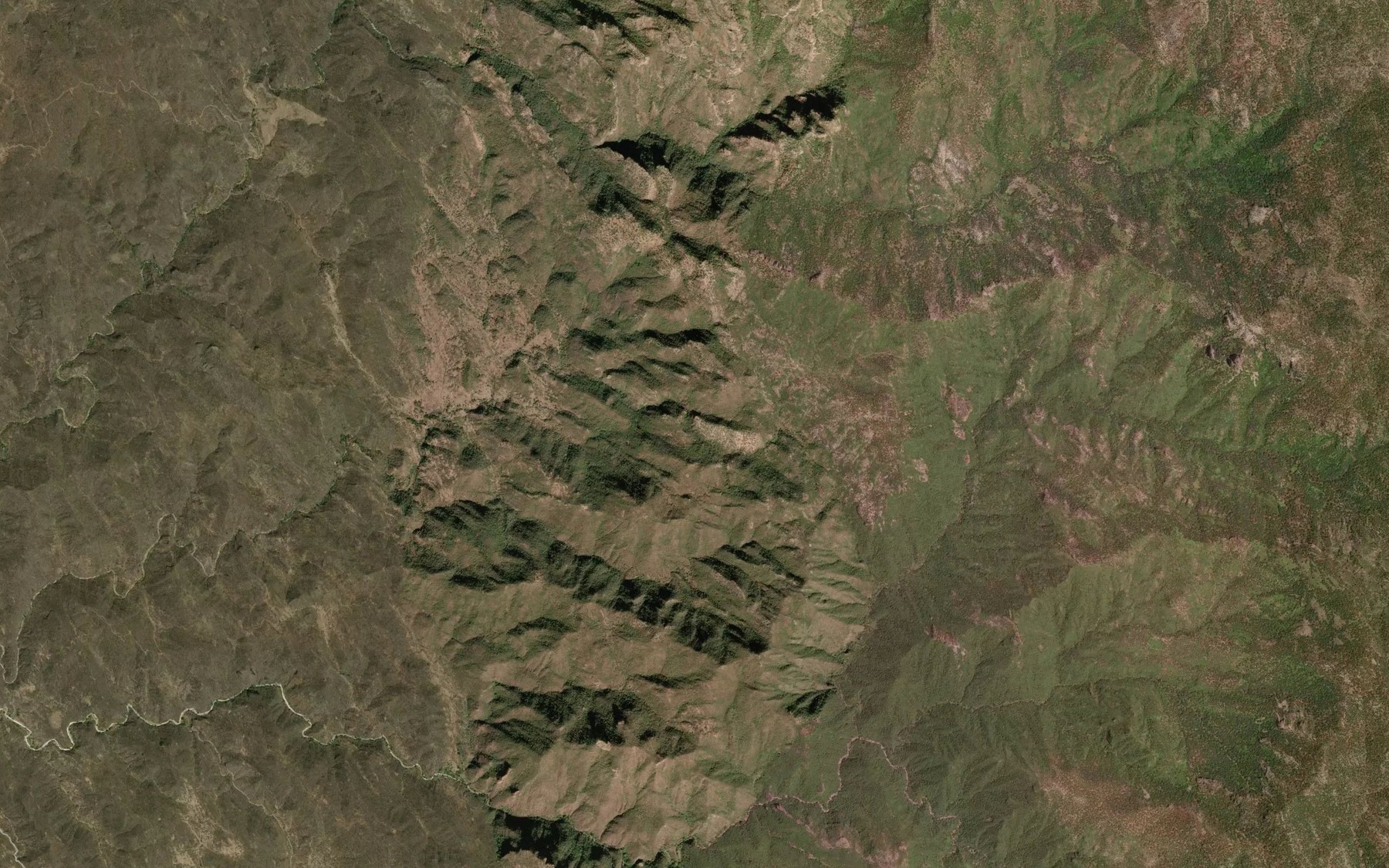 Satellite map of the Canada Los Algodones