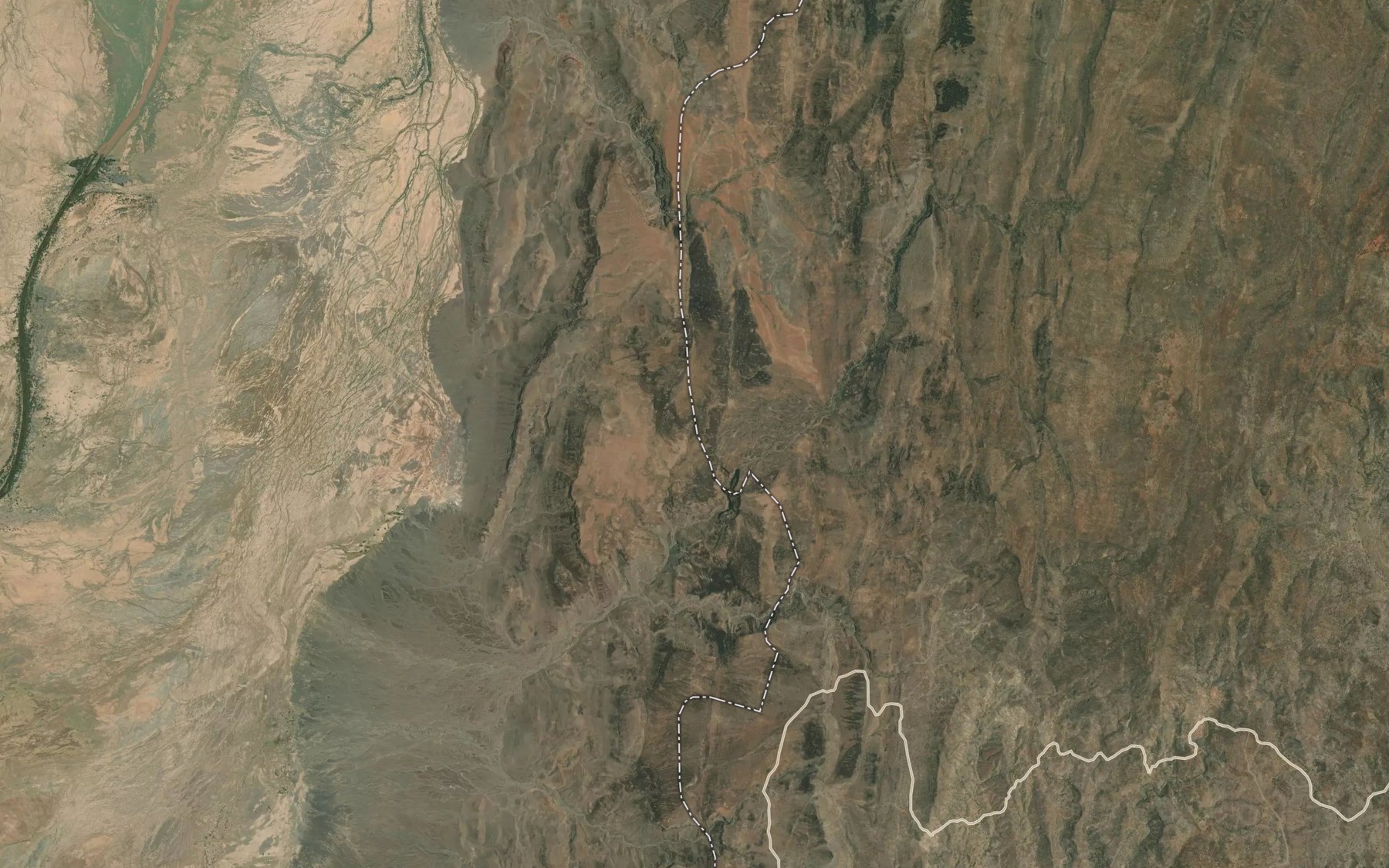 Satellite map of the Nitelejor