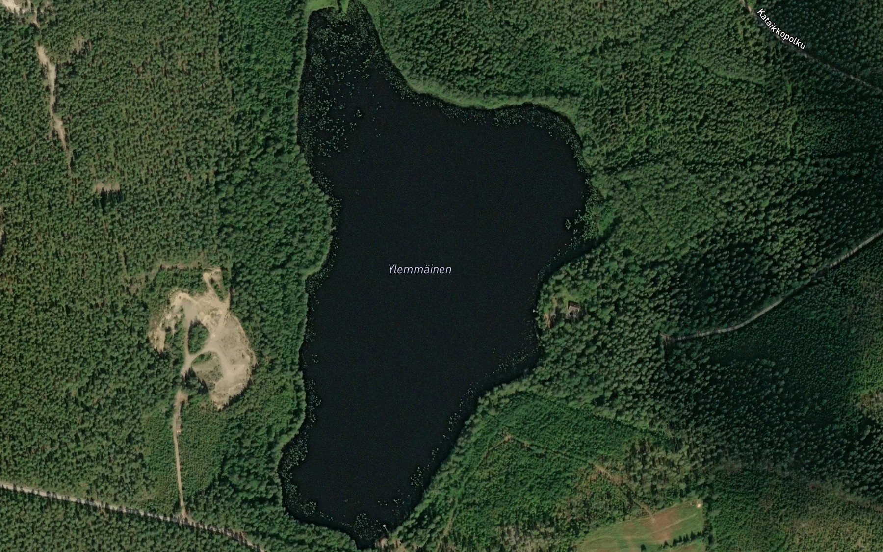 Satellite map of the Ylemmainen