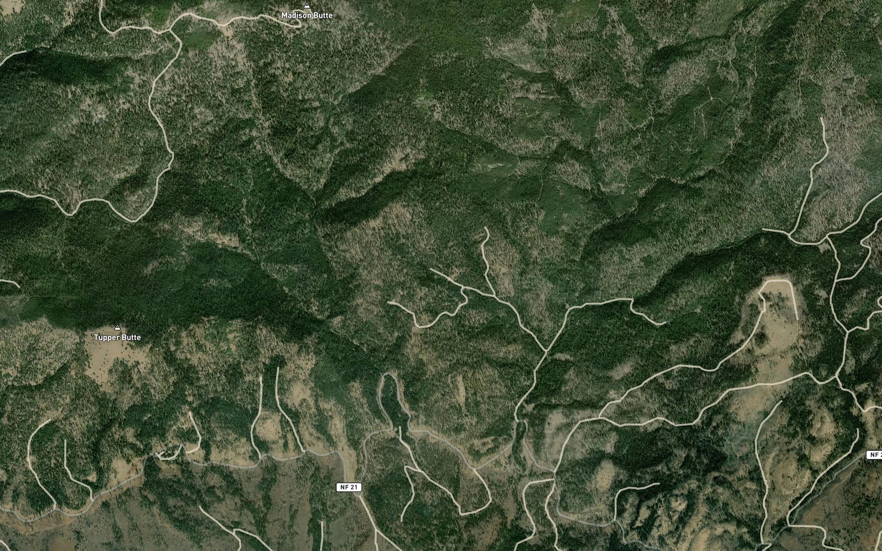 Satellite map of the Midway Spring
