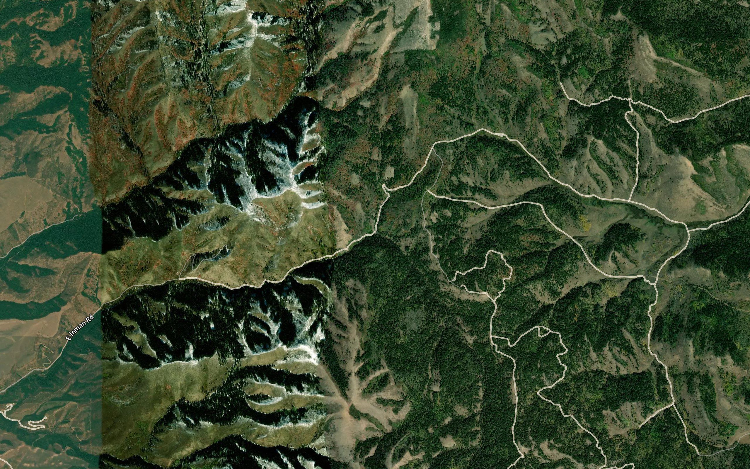 South Fork Inman Creek