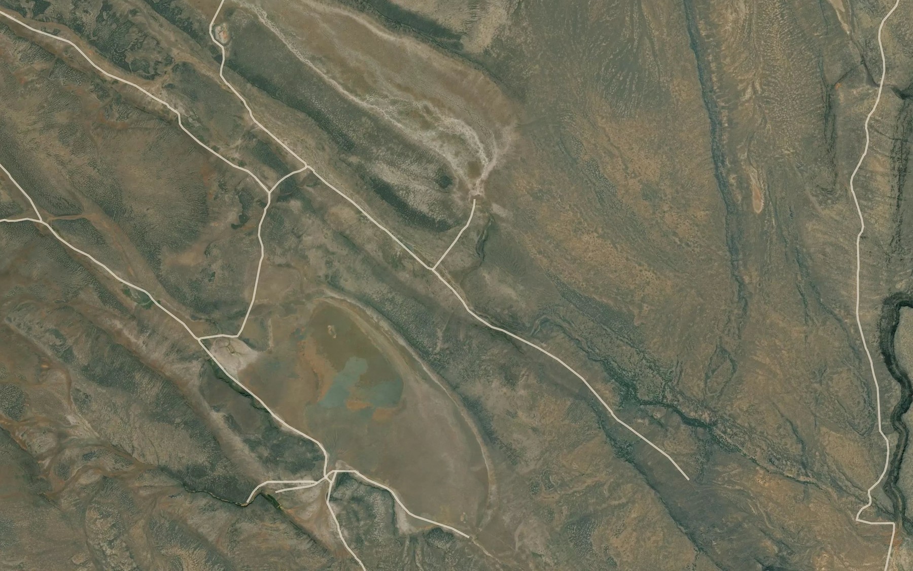 Satellite map of the Deer Creek
