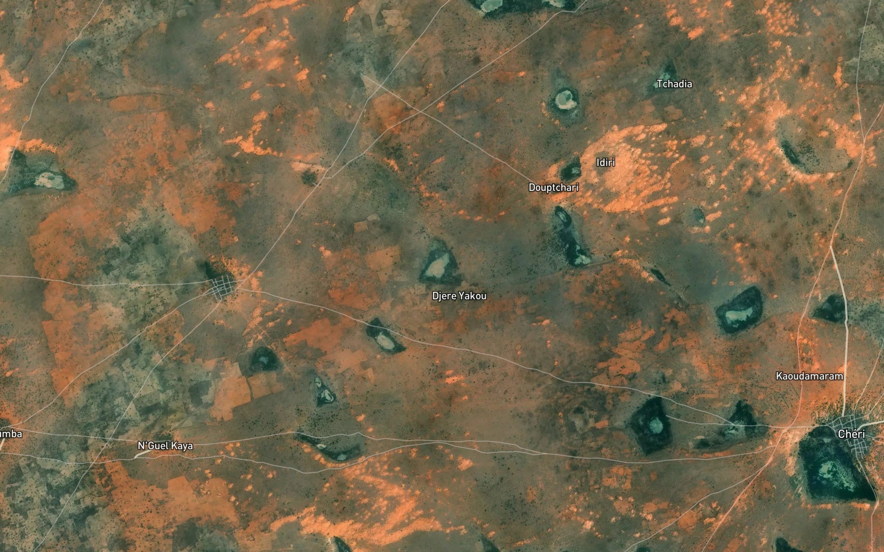 Satellite map of the Gogogale