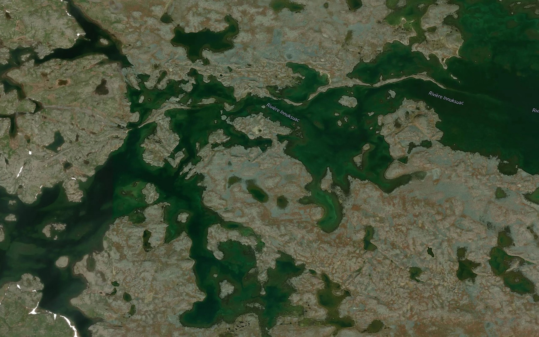 Satellite map of the Passe Qarliingaarvik