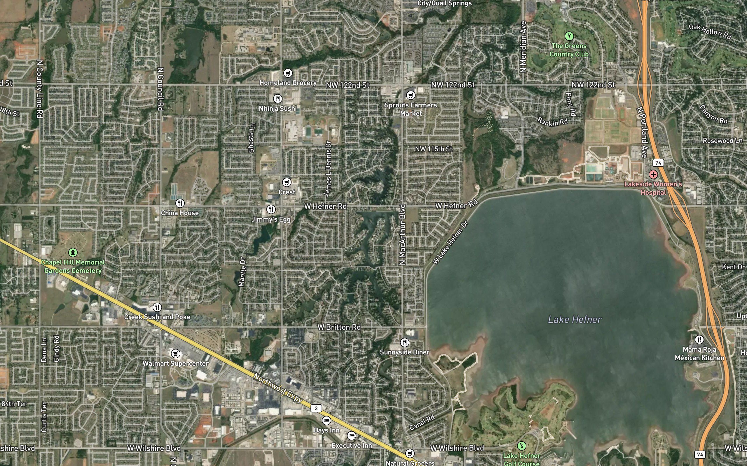 Ski Island Lake