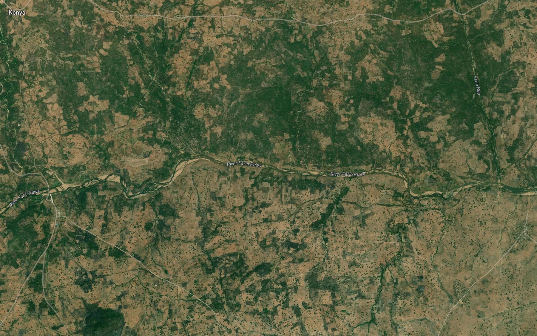 Satellite map of the RiverTopa