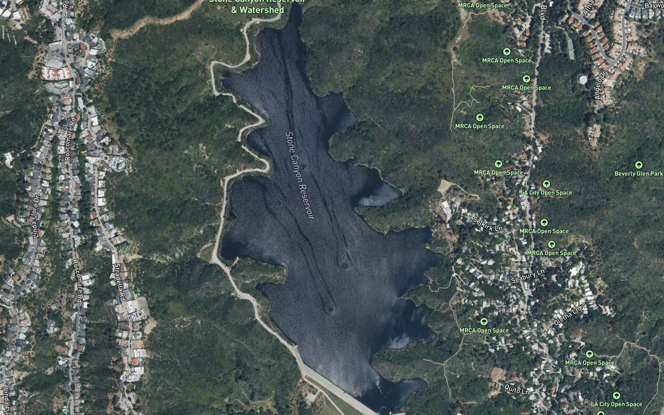 Stone Canyon Reservoir