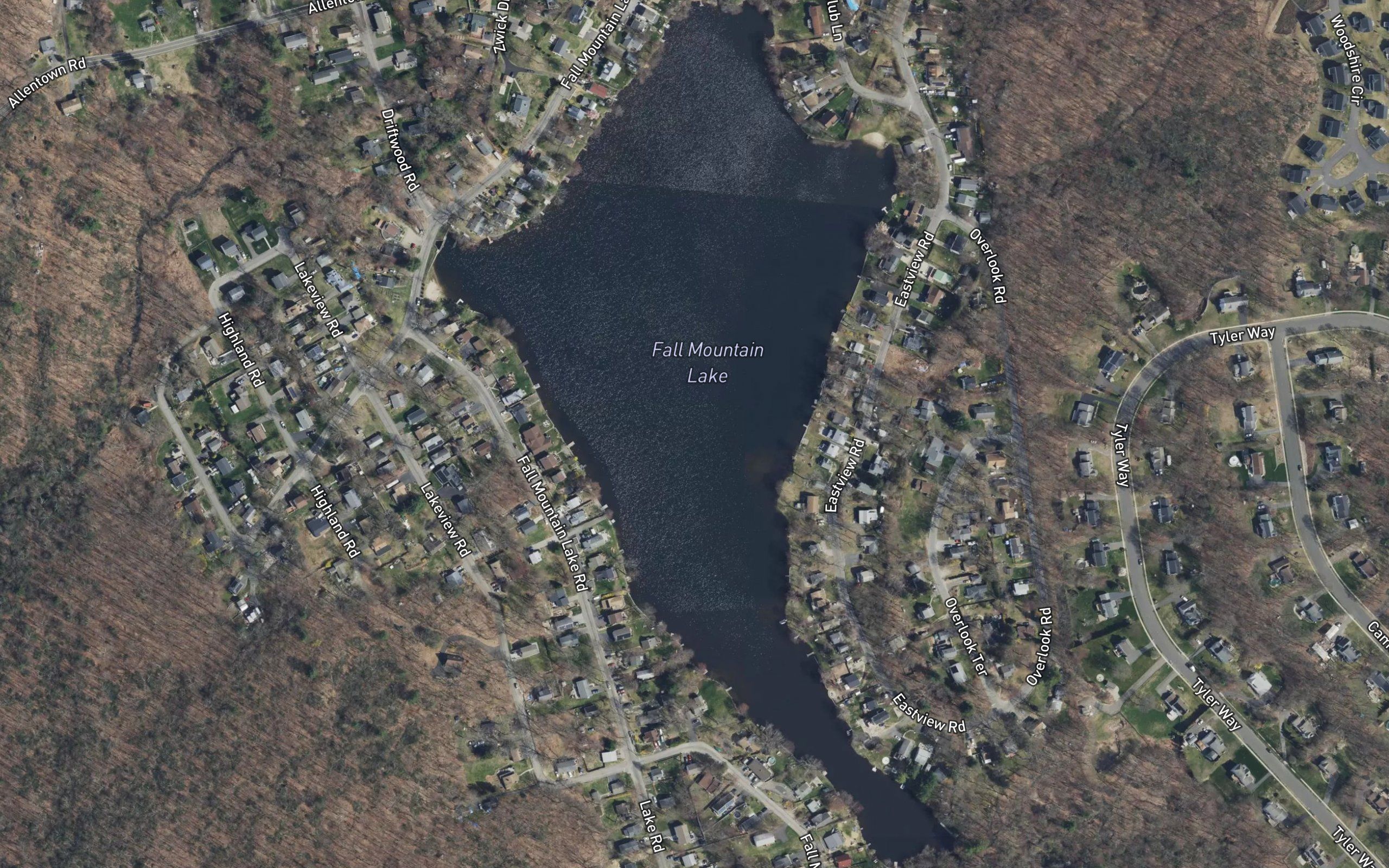 Fall Mountain Lake