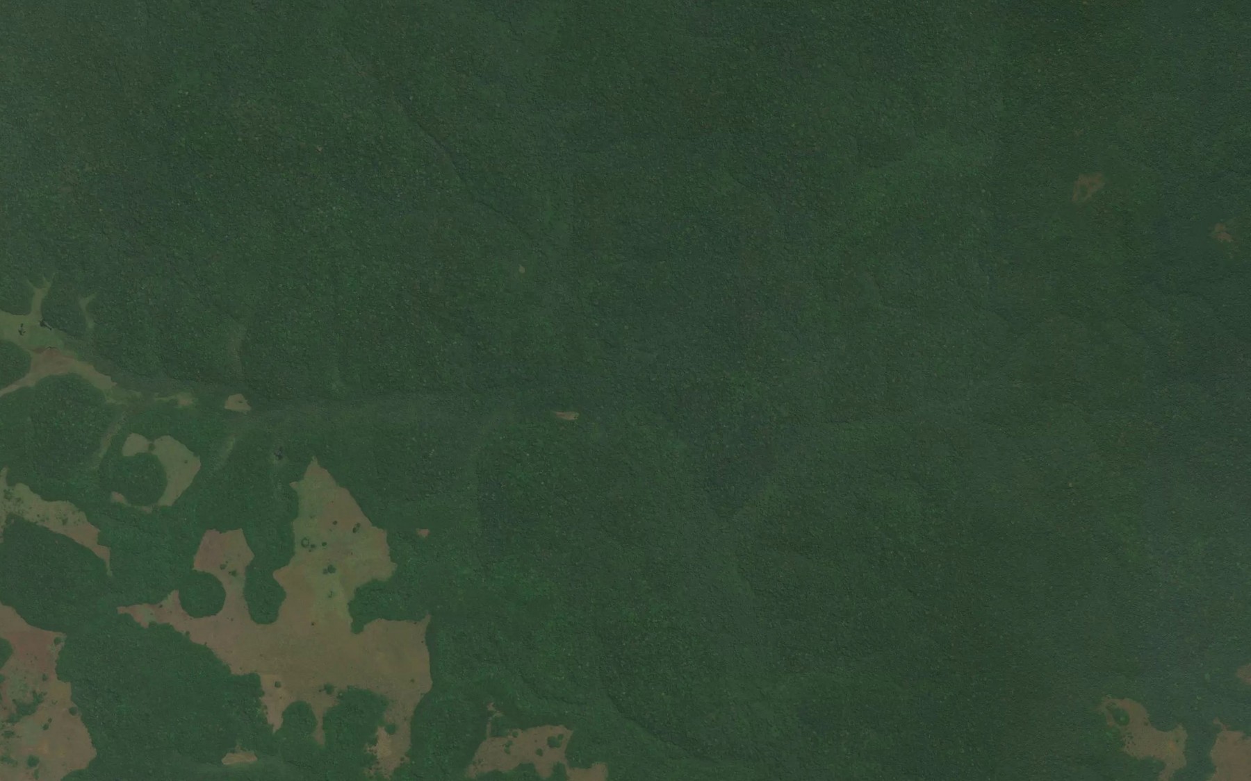 Satellite map of the Bakutu